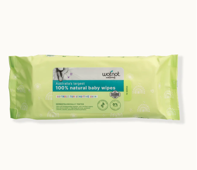 green wotnot baby wipes single packet