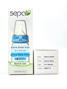 Sepal retail box with product information