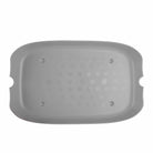 Anti slip grey base tray, a part of the Sepal bottle and teat drying rack.