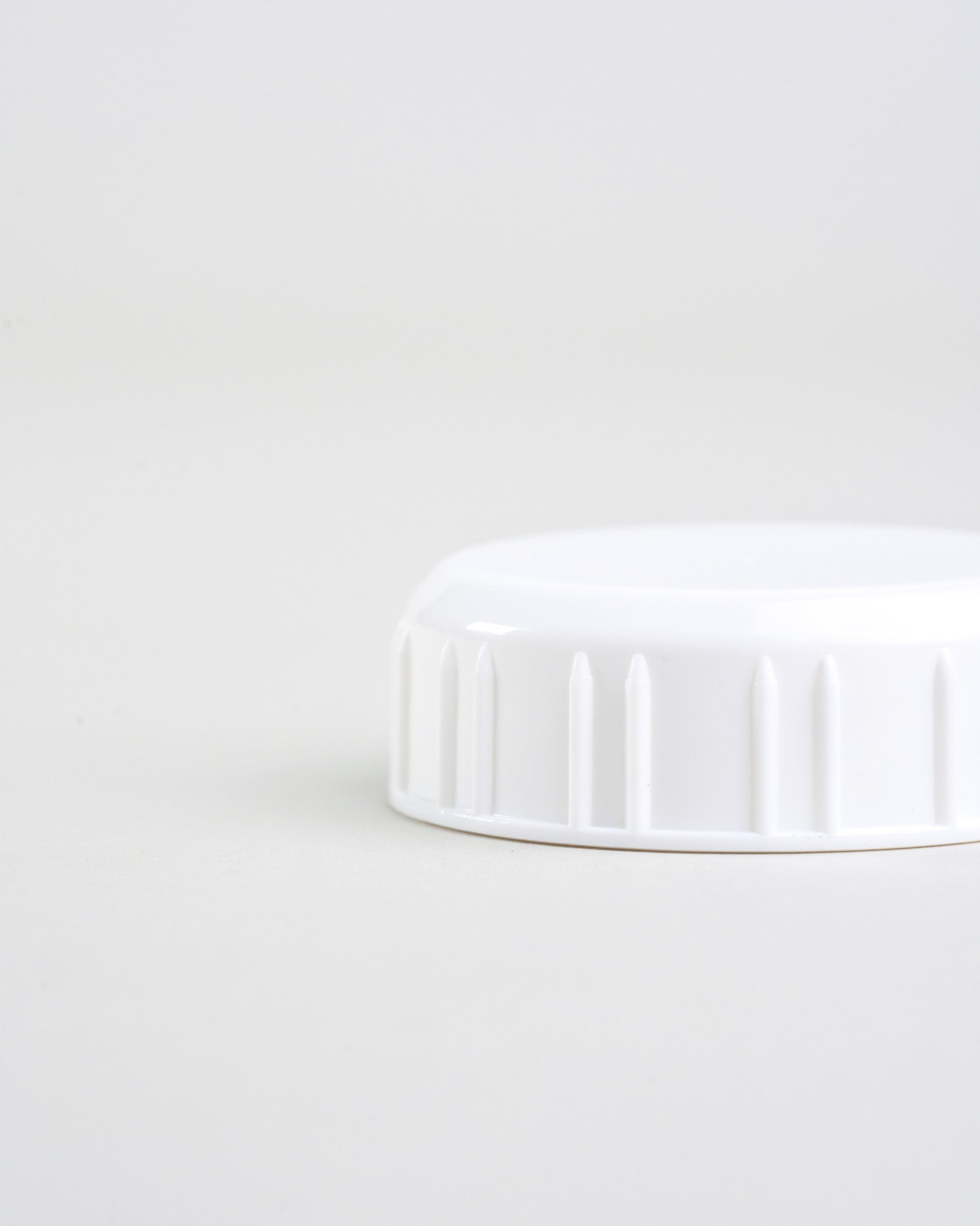 white Sepal bottle cap