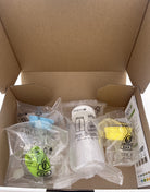 Image of the Sepal items inside the box still in their protective wrapper. 